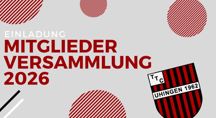 TTC Mitgliederversammlung 2026